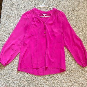 Lilly Pulitzer Pink Elsa Blouse